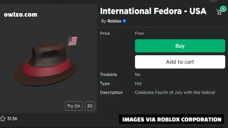 International Fedora - USA